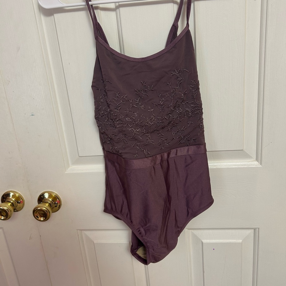 Purple Suffolk large ballet leotard